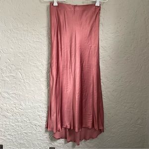 Abercrombie Satin Midi Skirt | Size XS